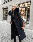 Women’s Winter Long Hooded Puffer Coat