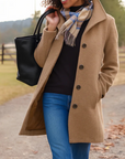 Women’s Classic Button Coat
