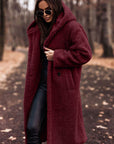 Women's Fashion Long Hooded Coat for Winter