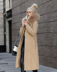 Women’s Winter Long Hooded Puffer Coat