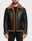 Nimbaro | Shearling Lined Leather Jacket