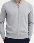 Nimbaro | Men’s Zip Knit Cardigan