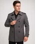 Nimbaro | Double-Breasted Trench Coat