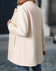 Women’s Stand Collar Button Coat