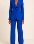 Women's Formal Suit - Classic Long Blazer and Trouser Set
