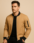 Nimbaro | Modern Fit Everyday Bomber Jacket