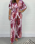 Women's Chic One-Piece Floral Summer Jumpsuit