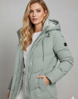 Women’s Plush Winter Hooded Puffer Coat