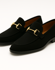 Nimbaro | Almond Toe Suede Loafers