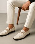Nimbaro | Almond Toe Suede Loafers