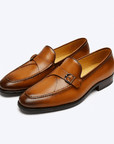 Nimbaro | Buckled Vegan Loafers