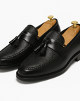 Nimbaro | Crestford Woven Tassel Loafers