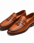 Nimbaro | Crestford Woven Tassel Loafers