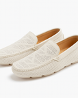 Nimbaro | Giuliano Perforated Leather Loafers