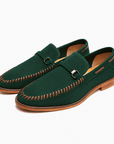 Nimbaro | Hollow-Out Suede Moccasins