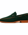 Nimbaro | Hollow-Out Suede Moccasins