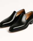 Nimbaro | Polished Leather Red Sole Loafers