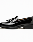 Nimbaro | Polished Tassel Leather Loafers