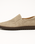 Nimbaro | Roma Perforated Leather Loafers