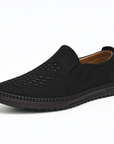 Nimbaro | Roma Perforated Leather Loafers