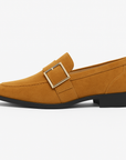Nimbaro | Signature Suede Buckle Loafers