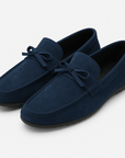 Nimbaro | Suede Bow Loafers
