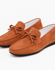 Nimbaro | Suede Bow Loafers