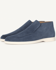 Nimbaro | Mens Suede Dress Loafers
