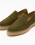 Nimbaro | Suede Espadrille Loafers