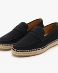 Nimbaro | Suede Espadrille Loafers
