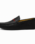 Nimbaro | Textured Leather Loafers