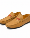 Nimbaro | Textured Leather Loafers