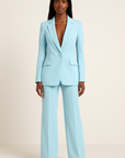 Women's Formal Suit - Classic Long Blazer and Trouser Set
