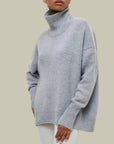 Women’s Oversized Loose Fit Turtlenecks Winter Sweater