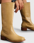 Outdoor Knee-High Heels Boots for Women