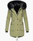 Women’s Warm Winter Parka Hooded Winter Coat