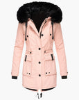 Women’s Warm Winter Parka Hooded Winter Coat