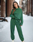 Women’s Oversized Hooded Two-Piece Set