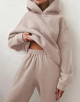 Women’s Oversized Hooded Two-Piece Set