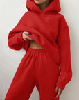 Women’s Oversized Hooded Two-Piece Set