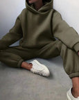 Women’s Oversized Hooded Two-Piece Set