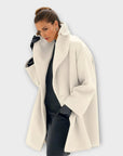 Women's Winter Wide Collar Long Oversized Coat