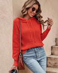 Women's Casual Hoodie Sweater with Regular Fit and Long Sleeves