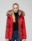 Women’s Winter Silhouette Hooded Puffer Jacket