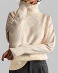 Women’s Cosy Soft Oversized Turtleneck Sweater