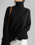 Women’s Cosy Soft Oversized Turtleneck Sweater
