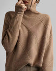 Women’s Cosy Soft Oversized Turtleneck Sweater