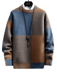 Men's Cozy Warm Knitted Sweater for Winter and Mid-Season