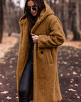 Women's Fashion Long Hooded Coat for Winter
