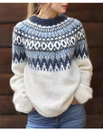 Women’s Winter Nordic Warm Outdoor Sweater